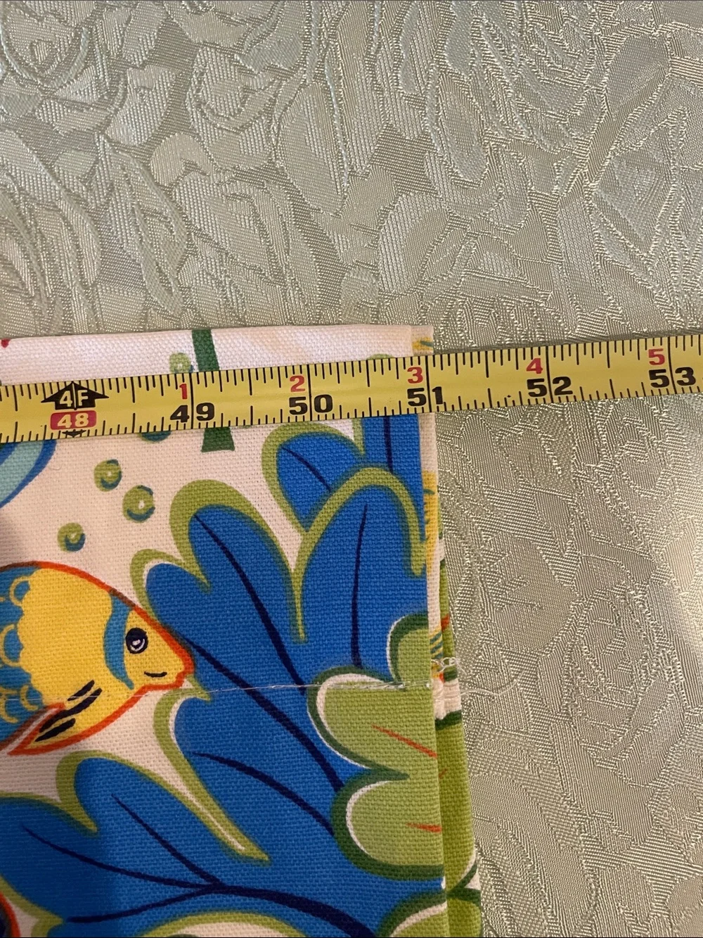Coastal Coral Reef Decorative Valances (2)